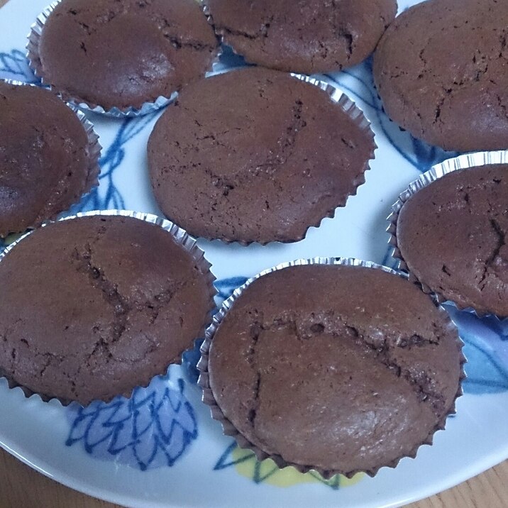 バレンタインデー チョコカップケーキ レシピ 作り方 By ひらrinrin 楽天レシピ